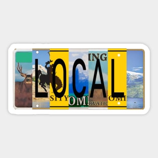 Wyoming Local Sticker